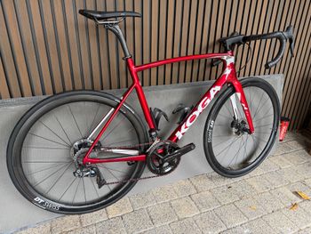 Koga Kimera Pro 2022 2022 Road & Gravel de segunda mano, Rojo — imagen 8 de 19