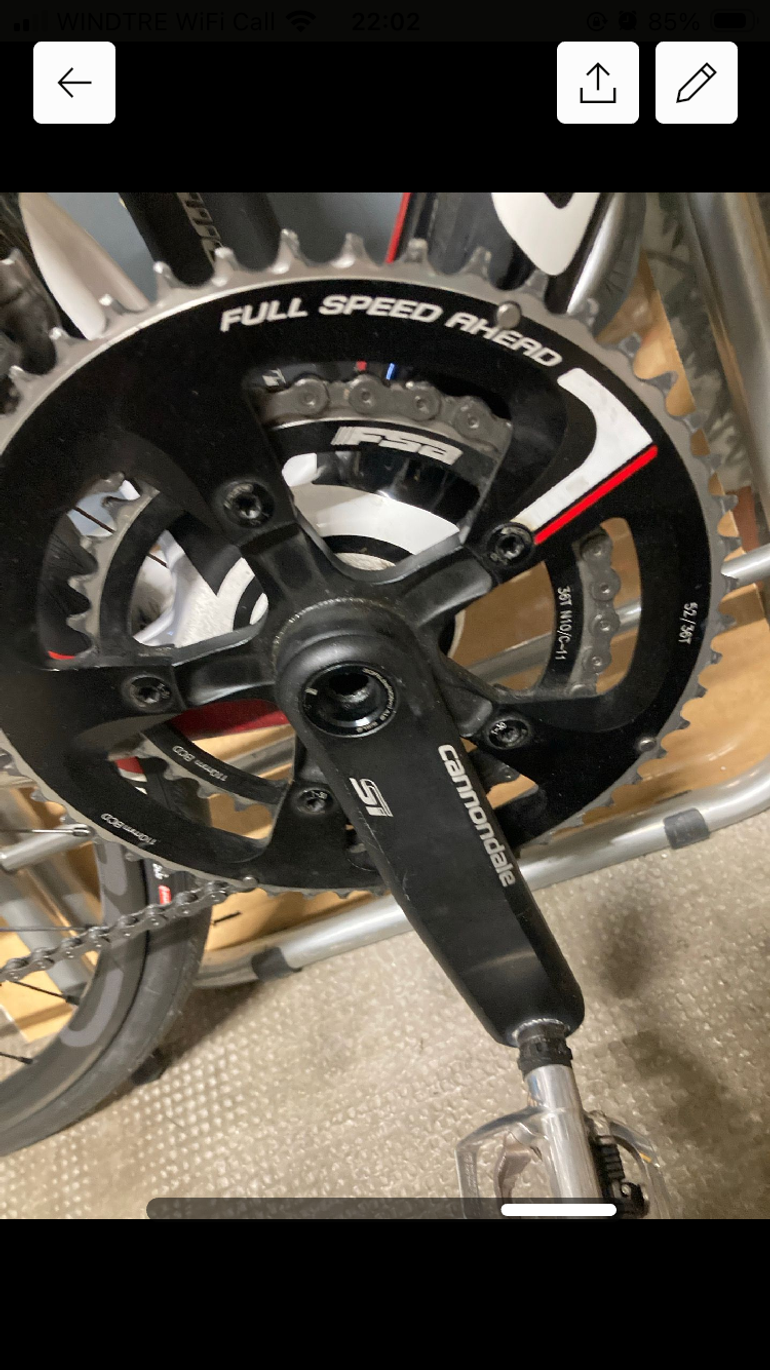 Gebrauchtes Cannondale Synapse Carbon Disc Ultegra Di2 2019 2019 Road & Gravel, Rot — Bild 12 von 12