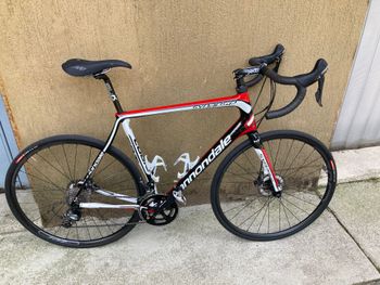 Gebrauchtes Cannondale Synapse Carbon Disc Ultegra Di2 2019 2019 Road & Gravel, Rot — Bild 8 von 12