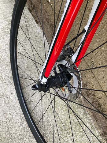 Gebrauchtes Cannondale Synapse Carbon Disc Ultegra Di2 2019 2019 Road & Gravel, Rot — Bild 3 von 12