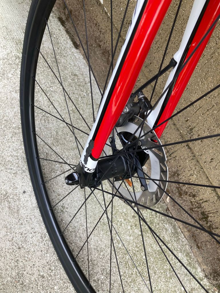 Gebrauchtes Cannondale Synapse Carbon Disc Ultegra Di2 2019 2019 Road & Gravel, Rot — Bild 3 von 12