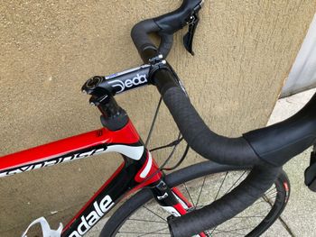 Gebrauchtes Cannondale Synapse Carbon Disc Ultegra Di2 2019 2019 Road & Gravel, Rot — Bild 5 von 12