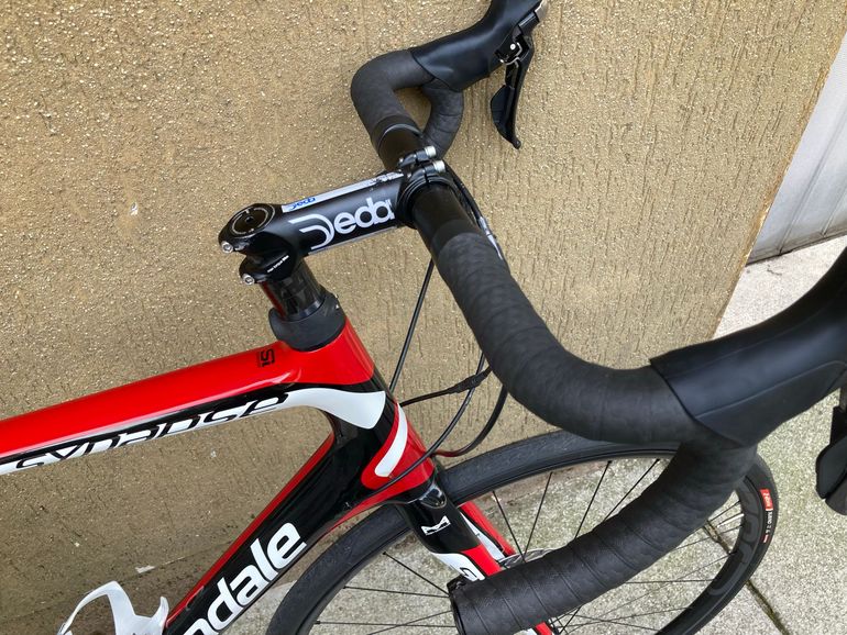 Gebrauchtes Cannondale Synapse Carbon Disc Ultegra Di2 2019 2019 Road & Gravel, Rot — Bild 5 von 12