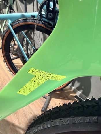 Used 3T ULTRA 2 ITALIA GRX Di2 1X12 DISCUS 45|40 2026 2026 Road & Gravel, Green — image 4 of 5