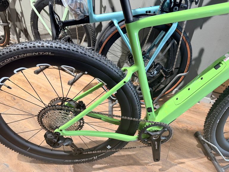 Used 3T ULTRA 2 ITALIA GRX Di2 1X12 DISCUS 45|40 2026 2026 Road & Gravel, Green — image 2 of 5