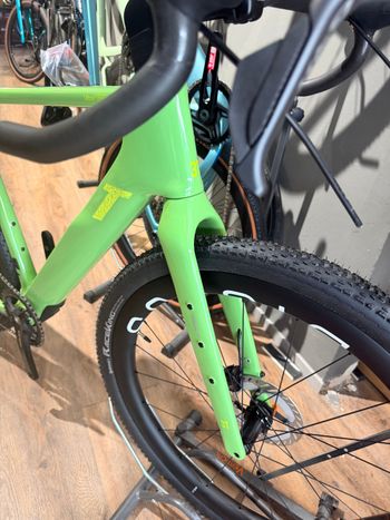 Used 3T ULTRA 2 ITALIA GRX Di2 1X12 DISCUS 45|40 2026 2026 Road & Gravel, Green — image 3 of 5