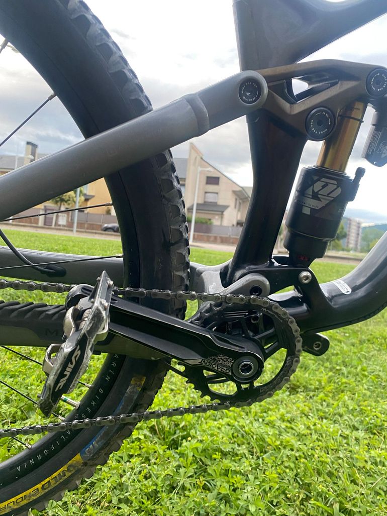 Gebrauchtes Marin alpine trail carbon 2 Custom Shimano Deore XT 2023 Mountainbike, Schwarz — Bild 9 von 9