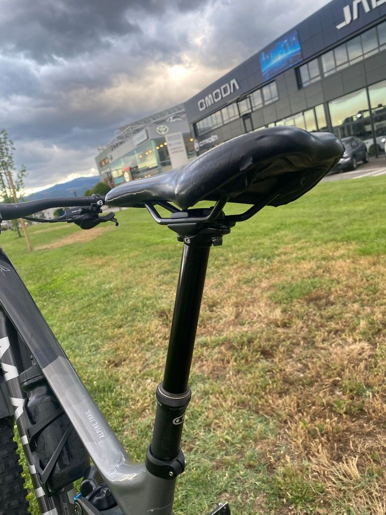 Gebrauchtes Marin alpine trail carbon 2 Custom Shimano Deore XT 2023 Mountainbike, Schwarz — Bild 7 von 9