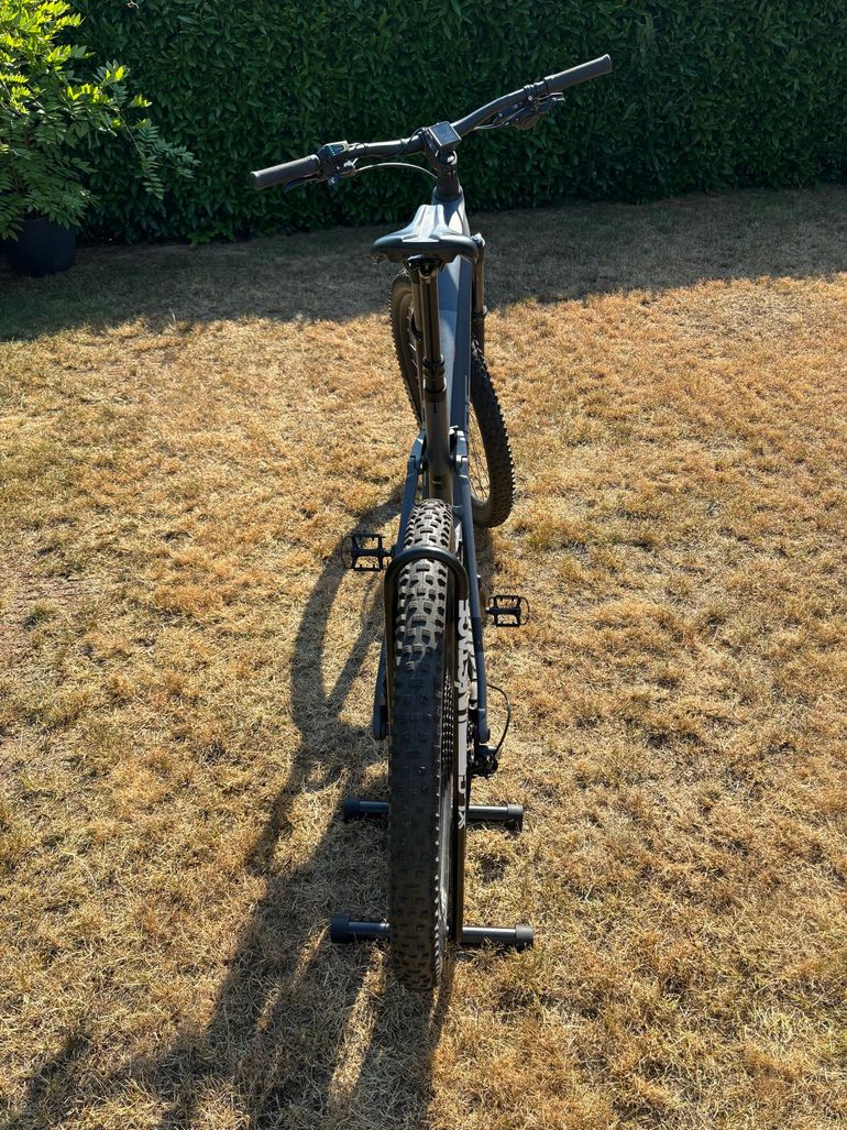 Gebrauchtes CUBE STEREO HYBRID 140 HPC, RACE 625 2023 2023 Mountainbike, Hellgrau, 27.5, 29 — Bild 4 von 12