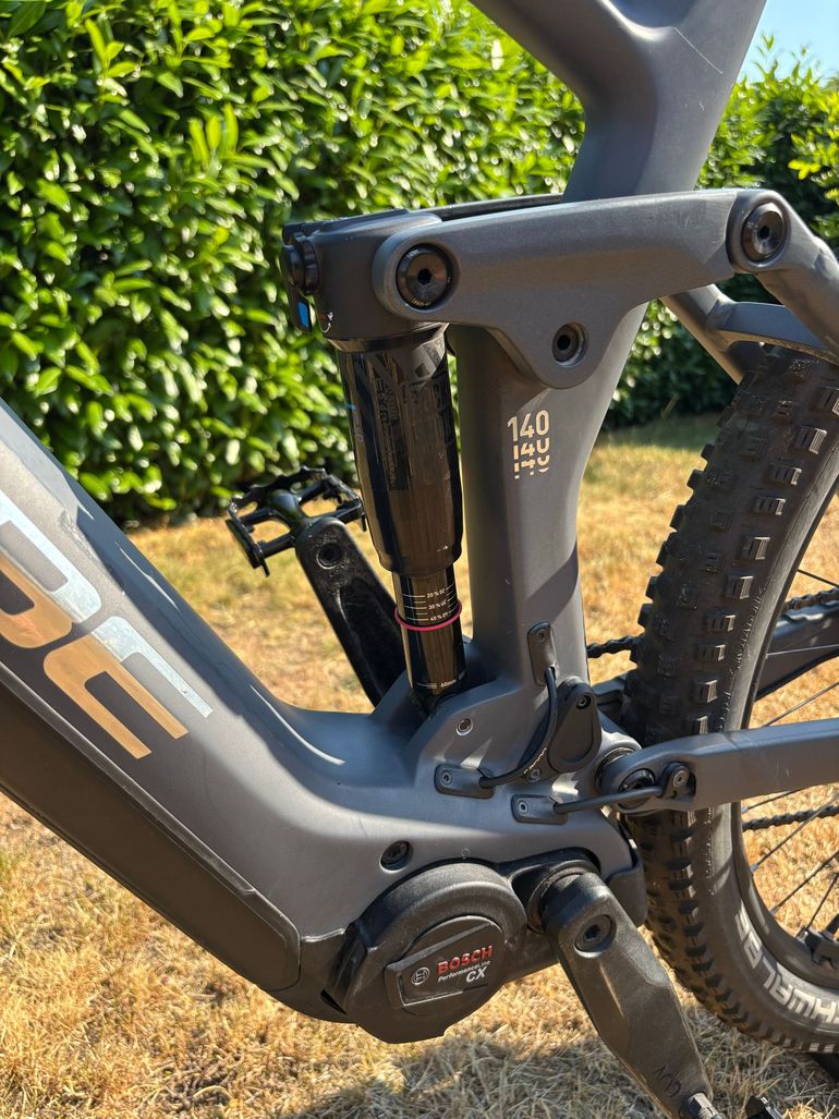 Gebrauchtes CUBE STEREO HYBRID 140 HPC, RACE 625 2023 2023 Mountainbike, Hellgrau, 27.5, 29 — Bild 7 von 12