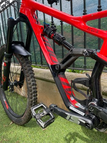 Gebrauchtes Cannondale Jekyll 3 2018 2018 Mountainbike, Rot, 27.5 — Bild 4 von 8