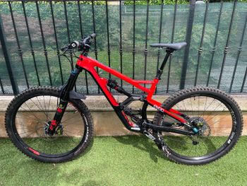 Gebrauchtes Cannondale Jekyll 3 2018 2018 Mountainbike, Rot, 27.5 — Bild 2 von 8