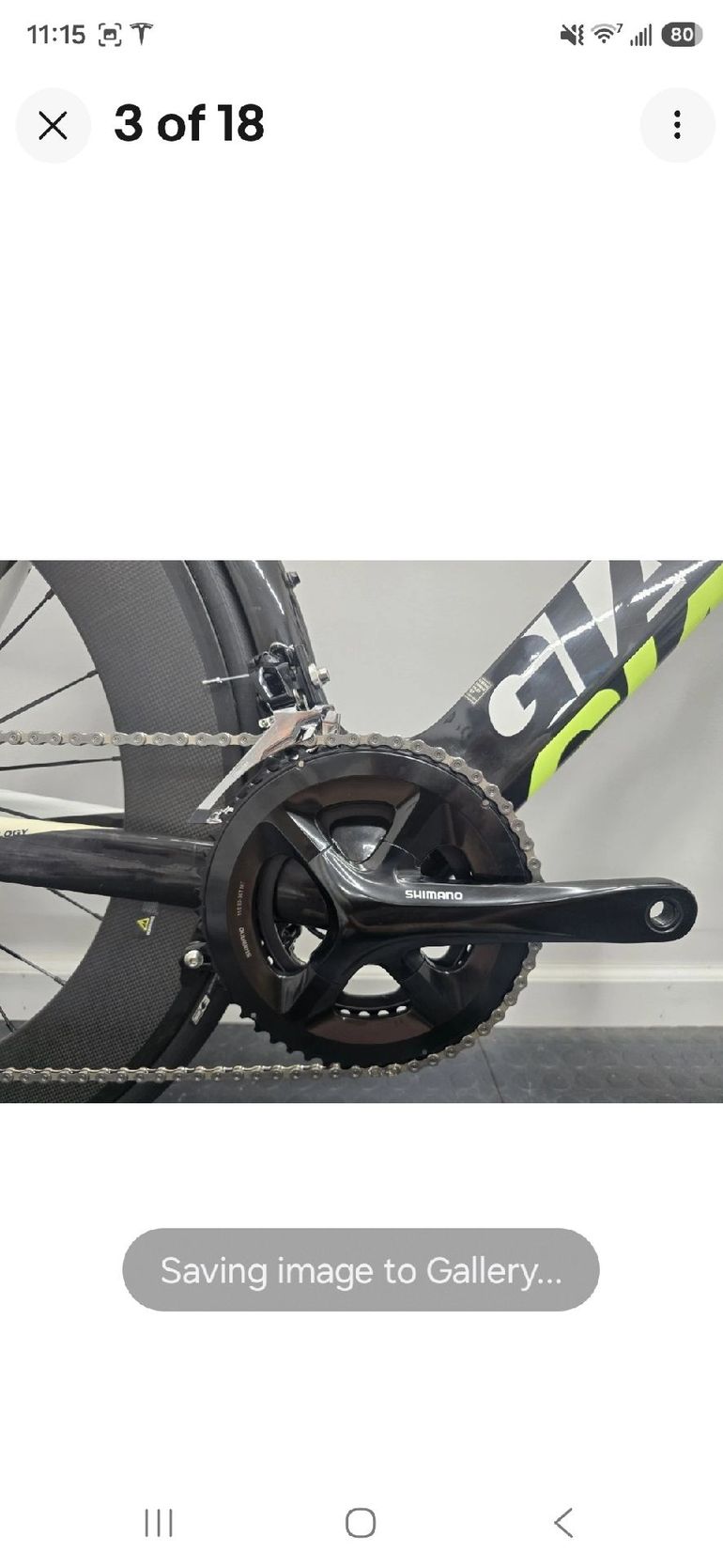 Used Giant Trinity Composite 1 2014 2014 Road & Gravel, Green — image 3 of 11