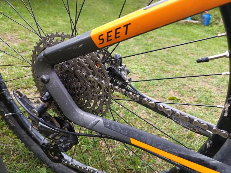 Used Haibike SEET 10 2022 Mountainbike, Light Gray — image 6 of 7