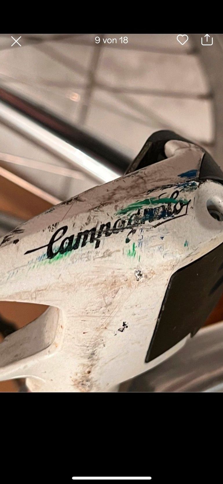Used Fausto Coppi Rennrad Klassiker 2000 Road & Gravel, Orange — image 14 of 18