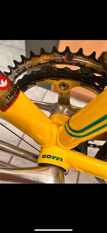 Used Fausto Coppi Rennrad Klassiker 2000 Road & Gravel, Orange — image 8 of 18