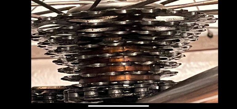 Used Fausto Coppi Rennrad Klassiker 2000 Road & Gravel, Orange — image 17 of 18