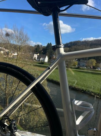 Used Trek Domane AL 4 Disc 2021 2021 Road & Gravel, White — image 7 of 10
