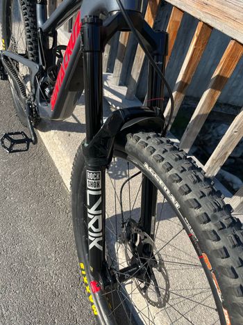 Gebrauchtes Santa Cruz HIGHTOWER X01 AXS RSV / Carbon CC 2024 2024 Mountainbike, Hellgrau — Bild 5 von 5