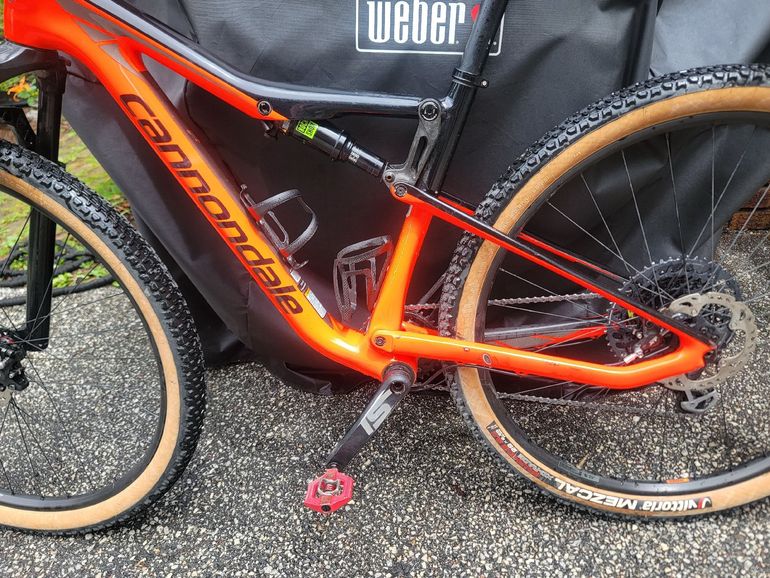 Used Cannondale Scalpel-Si 5 2023 2023 Mountainbike, Red, 29 — image 6 of 7