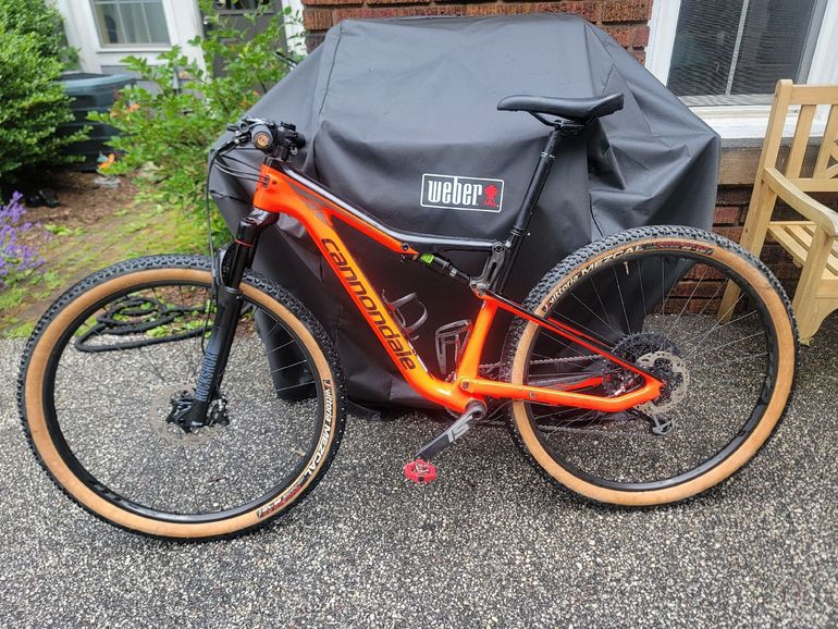 Used Cannondale Scalpel-Si 5 2023 2023 Mountainbike, Red, 29 — image 2 of 7