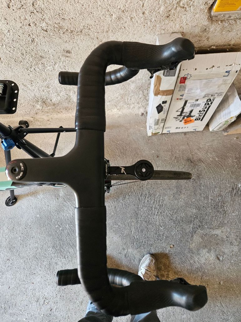 Aria Custom Shimano Dura Ace 2021 Road & Gravel usato, Verde — immagine 6 di 12
