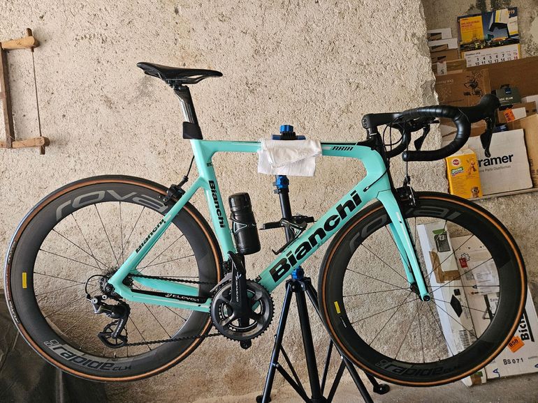 Aria Custom Shimano Dura Ace 2021 Road & Gravel usato, Verde — immagine 1 di 12