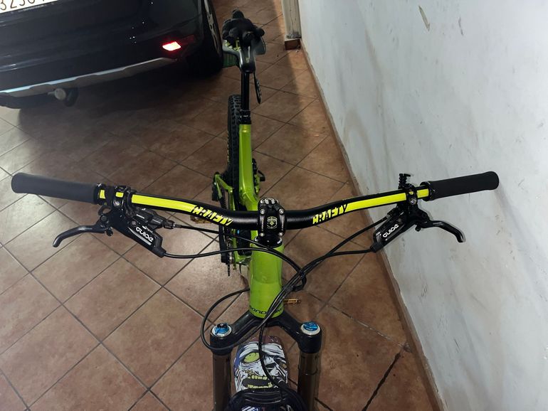 Mondraker crafty rr lime 2016 Custom Shimano Deore XT 2016 Mountainbike d'occasion — image 5 sur 8