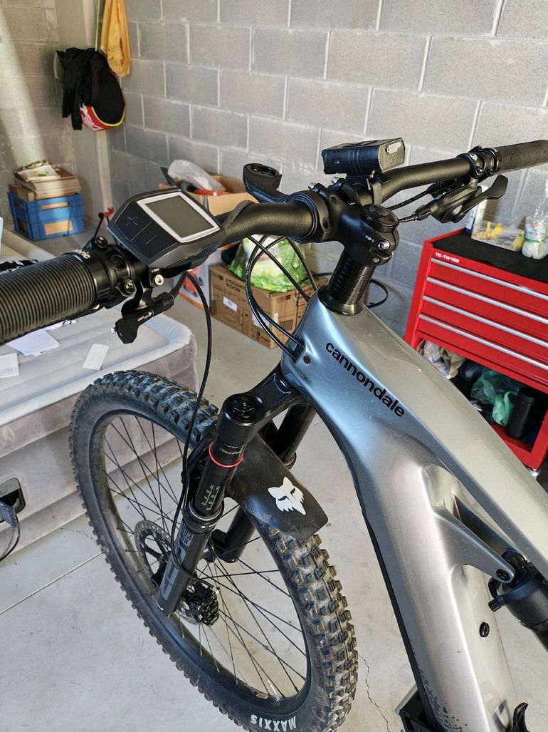 Used Cannondale Moterra SRAM GX Eagle 2020 Mountainbike, Light Gray, 29 — image 8 of 8