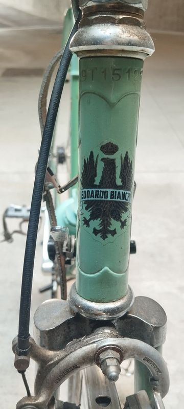 Used Bianchi Custom Campagnolo Record 1970 Road & Gravel, Green — image 10 of 11