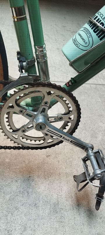 Used Bianchi Custom Campagnolo Record 1970 Road & Gravel, Green — image 2 of 11