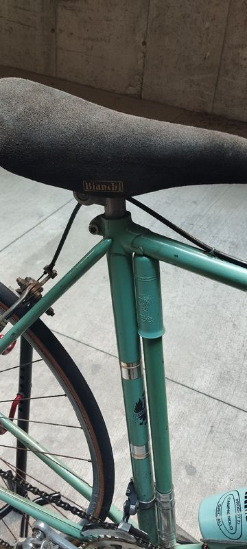 Used Bianchi Custom Campagnolo Record 1970 Road & Gravel, Green — image 7 of 11