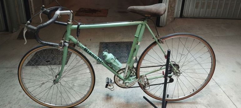 Bianchi Custom Campagnolo Record 1970 Road & Gravel de segunda mano, Verde — imagen 11 de 11