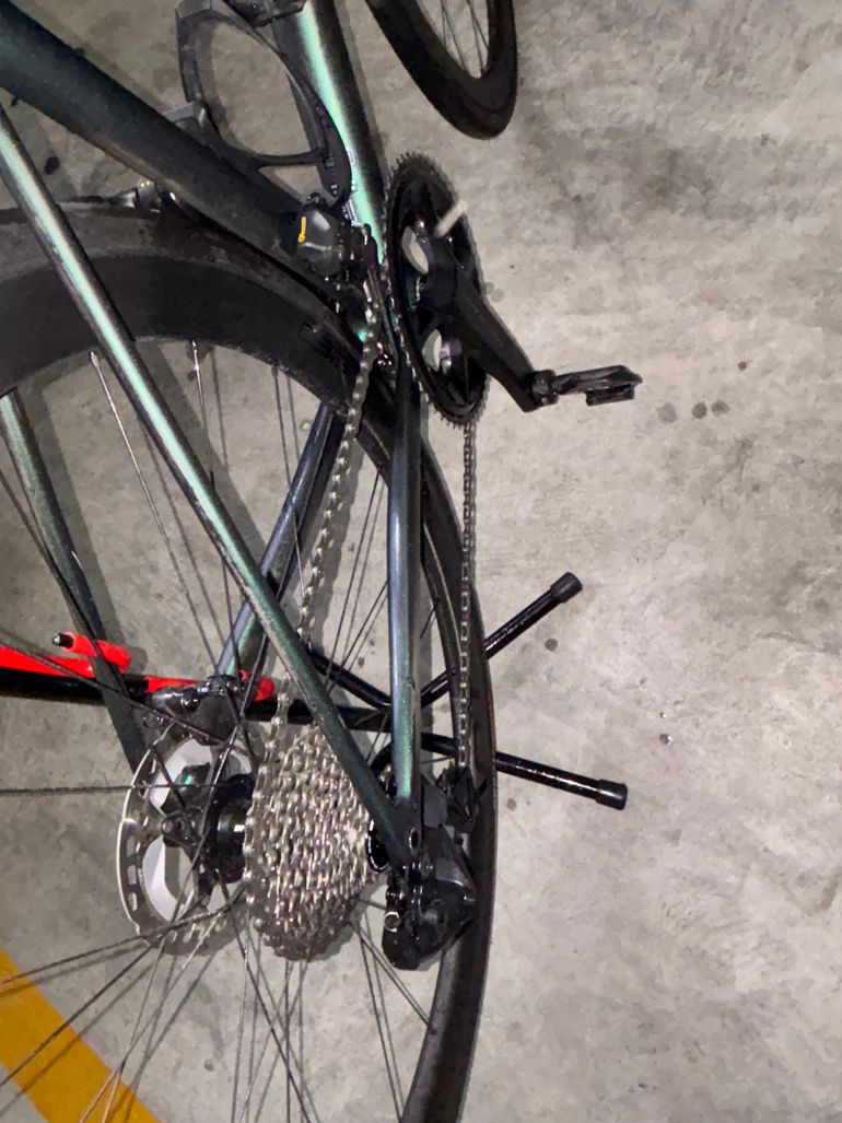 Gebrauchtes Specialized Aethos Expert 2023 2023 Road & Gravel, Grün — Bild 8 von 10