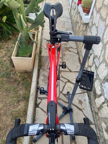 Look 795 BLADE R38D Black Metallic Red Mat Glossy 2022 2022 Road & Gravel d'occasion — image 3 sur 5