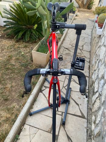 Look 795 BLADE R38D Black Metallic Red Mat Glossy 2022 2022 Road & Gravel d'occasion — image 2 sur 5
