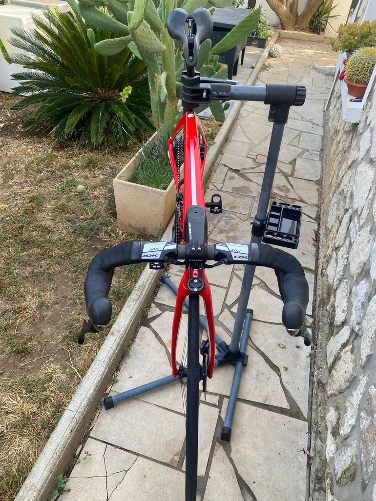 Look 795 BLADE R38D Black Metallic Red Mat Glossy 2022 2022 Road & Gravel d'occasion — image 2 sur 5