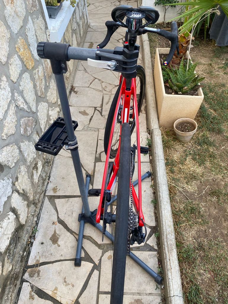 Look 795 BLADE R38D Black Metallic Red Mat Glossy 2022 2022 Road & Gravel d'occasion — image 4 sur 5