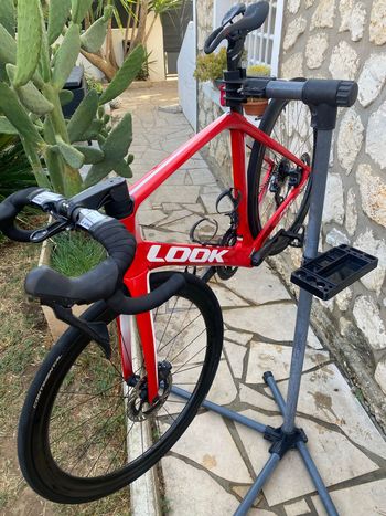 Look 795 BLADE R38D Black Metallic Red Mat Glossy 2022 2022 Road & Gravel d'occasion — image 5 sur 5