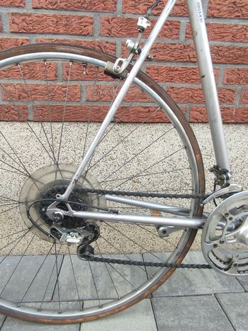 Mercier Tour De France Retro Rennrad 1980 Road & Gravel de segunda mano, Gris claro — imagen 16 de 17