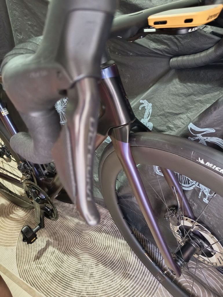 Brugt LOOK 795 BLADE RS MODELO EQUIPO PROFESIONAL COFIDIS TOPE GAMA SIN RUEDAS ❗ Custom Shimano Ultegra Di2 2025 Road & Gravel — billede 8 af 15