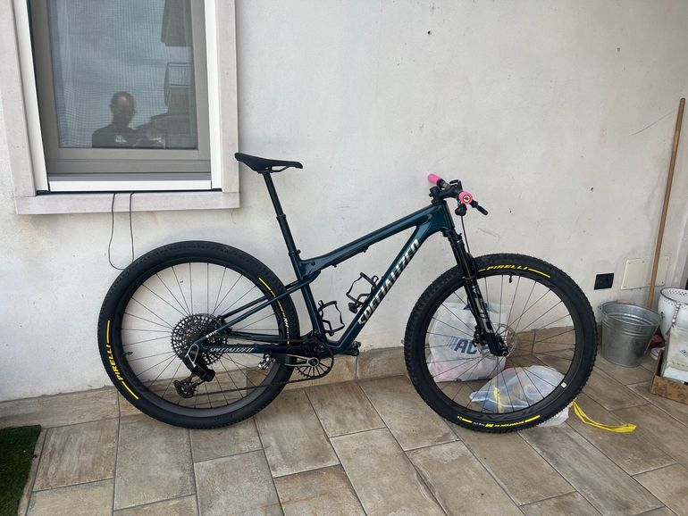Used Specialized Epic World Cup Pro 2024 2024 Mountainbike, Green, 29 — image 5 of 5