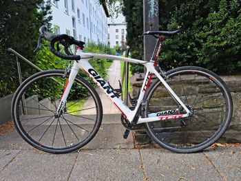 Gebrauchtes Giant TCR Composite 1 2012 2012 Road & Gravel, Weiß — Bild 2 von 5