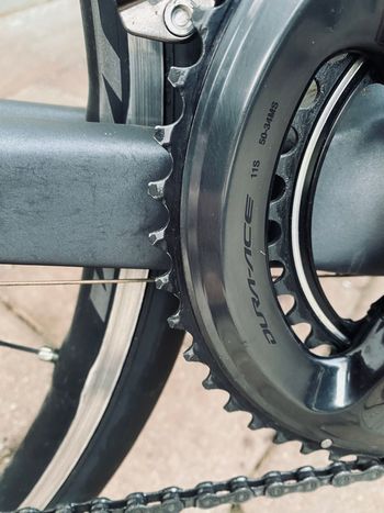 Bianchi Oltre Shimano Dura Ace 2017 Road & Gravel usato, Grigio chiaro — immagine 11 di 13