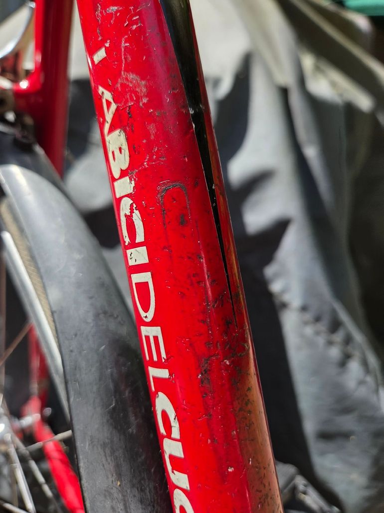 Used De Rosa Custom Shimano Tiagra 2005 Road & Gravel, Red — image 14 of 21