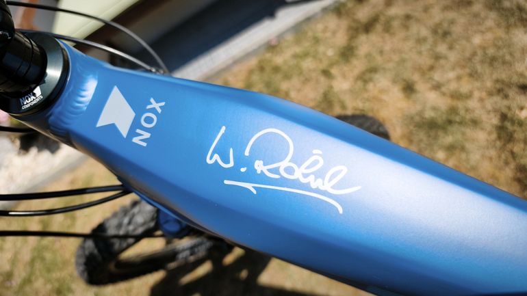 Used Nox Hybrid All Mountain 5.9 Ultra, Bj.10/24 "Walter Röhrl Edition" 2024 Mountainbike, Blue — image 15 of 19