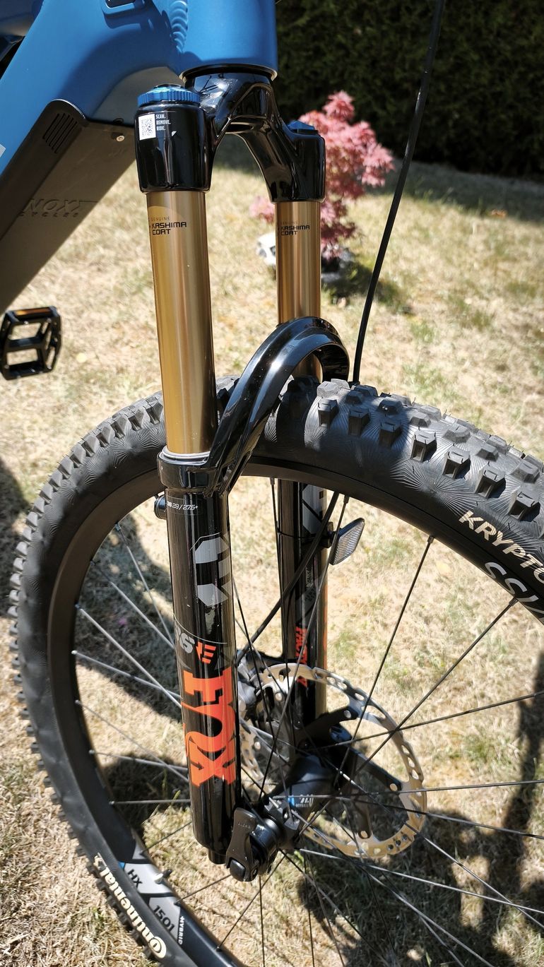 Used Nox Hybrid All Mountain 5.9 Ultra, Bj.10/24 "Walter Röhrl Edition" 2024 Mountainbike, Blue — image 8 of 19