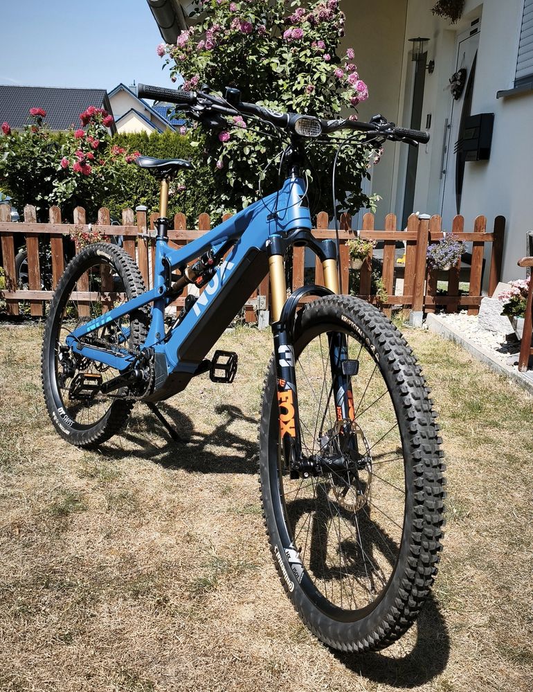 Used Nox Hybrid All Mountain 5.9 Ultra, Bj.10/24 "Walter Röhrl Edition" 2024 Mountainbike, Blue — image 3 of 19