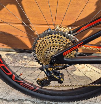 Used Specialized Men's S-Works Epic XX1 Eagle 2018 2018 Mountainbike, Red, 29 — image 4 of 8