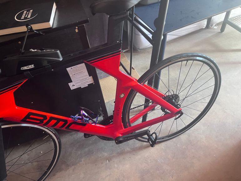 Used BMC Timemachine ONE 2023 2023 Road & Gravel, Red — image 5 of 8